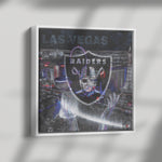 Las Vegas Raiders Wood Frame