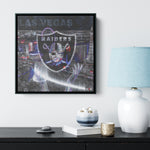 Las Vegas Raiders Wood Frame