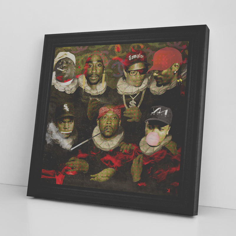 Legends Printed Illusion Frame Black