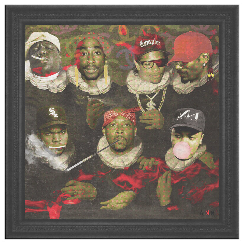Legends Printed Illusion Frame Black