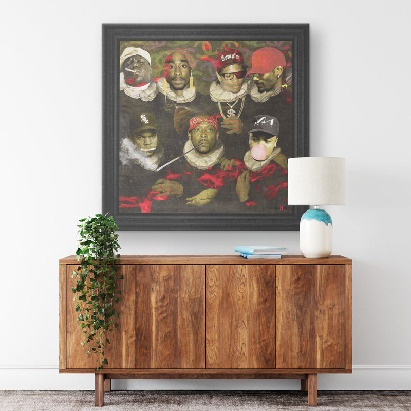 Legends Printed Illusion Frame Black