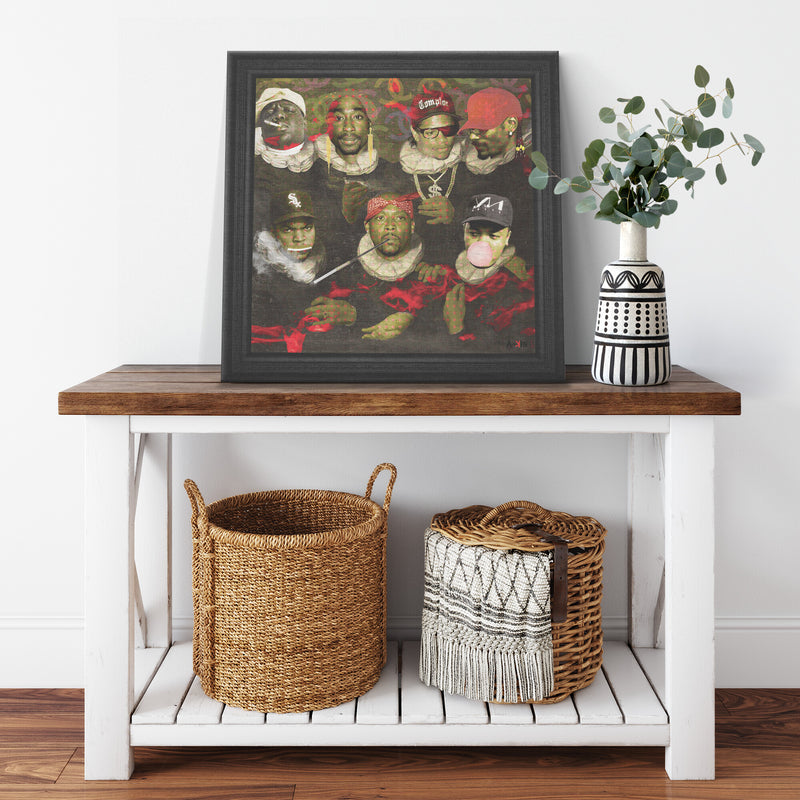 Legends Printed Illusion Frame Black