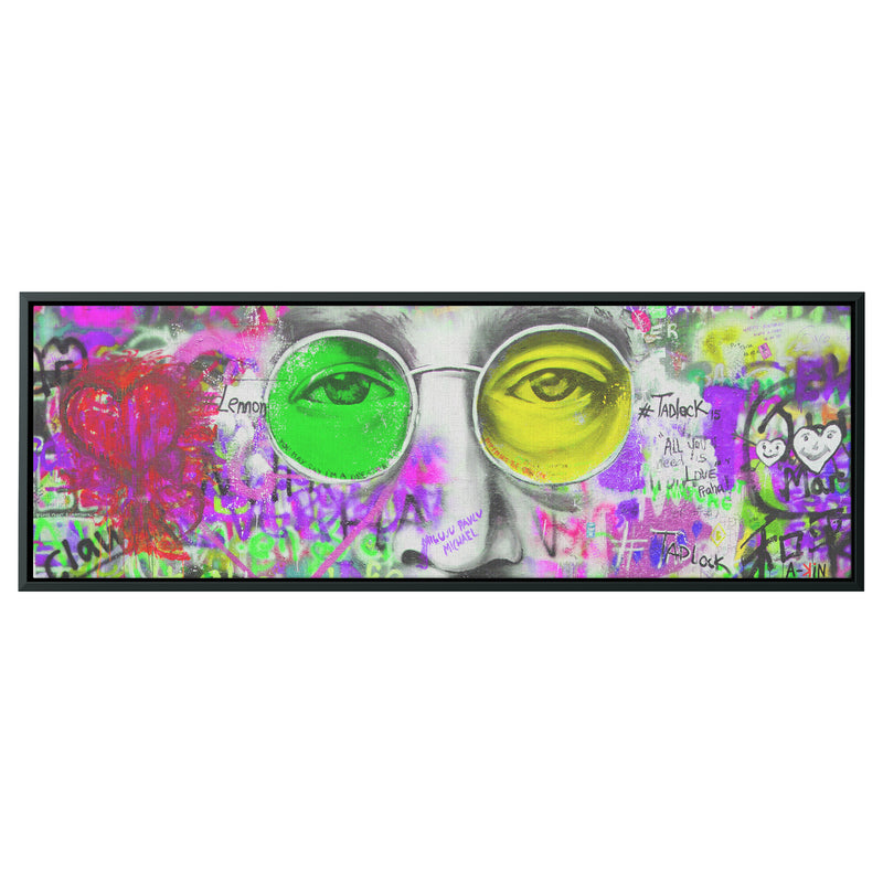 Lemon Glasses Wood Frame