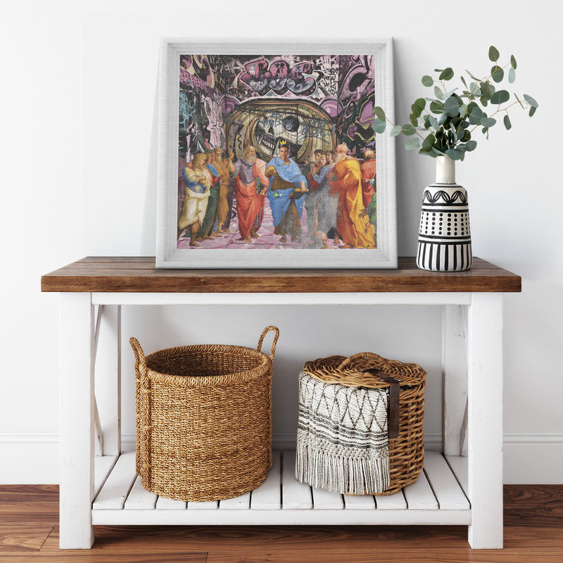 Lets Play Printed Illusion Frame White
