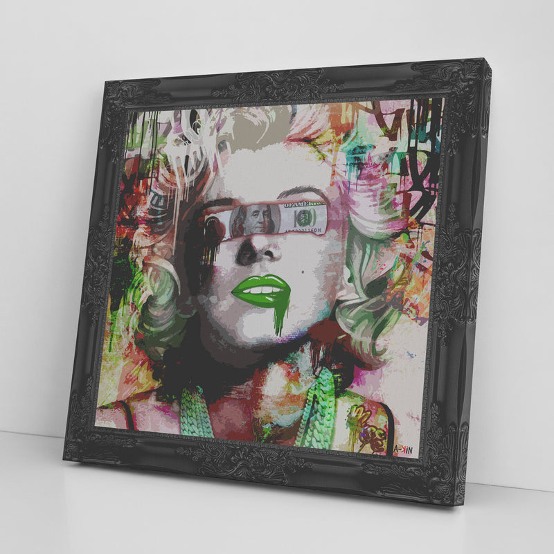 Lost In Translation Printed Illusion Frame Black