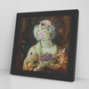 Lunch Time Printed Illusion Frame Black