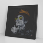 M Jackson Printed Illusion Frame Black