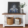 Maradona Color Printed Illusion Frame Black