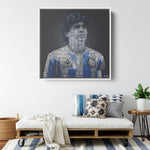 Maradona Color Wood Frame