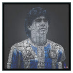 Maradona Color Wood Frame