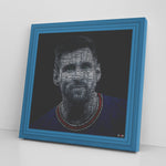 Messi Printed Illusion Frame Blue