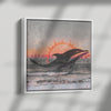 Miami Dolphins Wood Frame