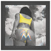 Miami Marlins Printed Illusion Frame Black