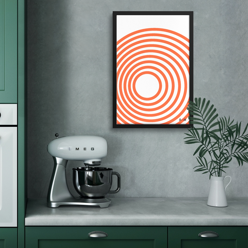 Minimal Orange Illusion