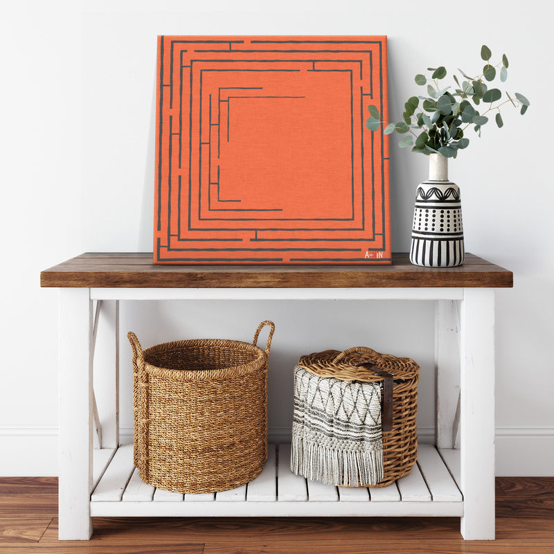 Minimal Orange Labirint