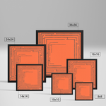 Minimal Orange Labirint