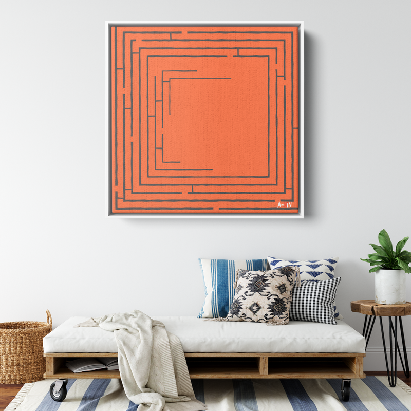 Minimal Orange Labirint