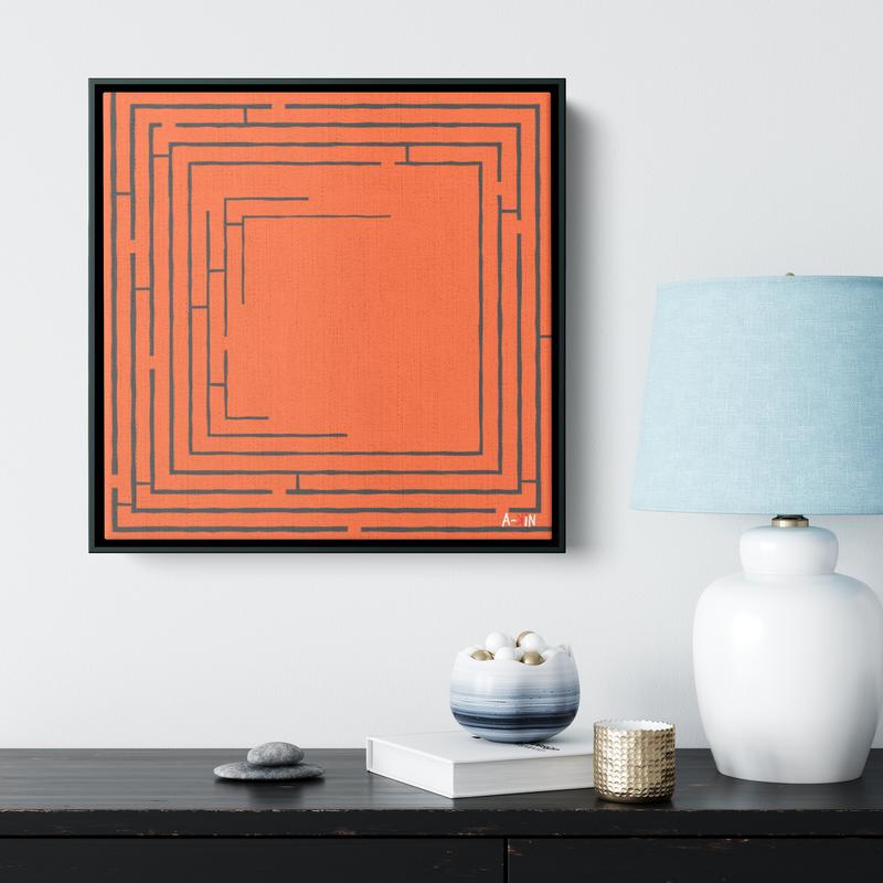 Minimal Orange Labirint