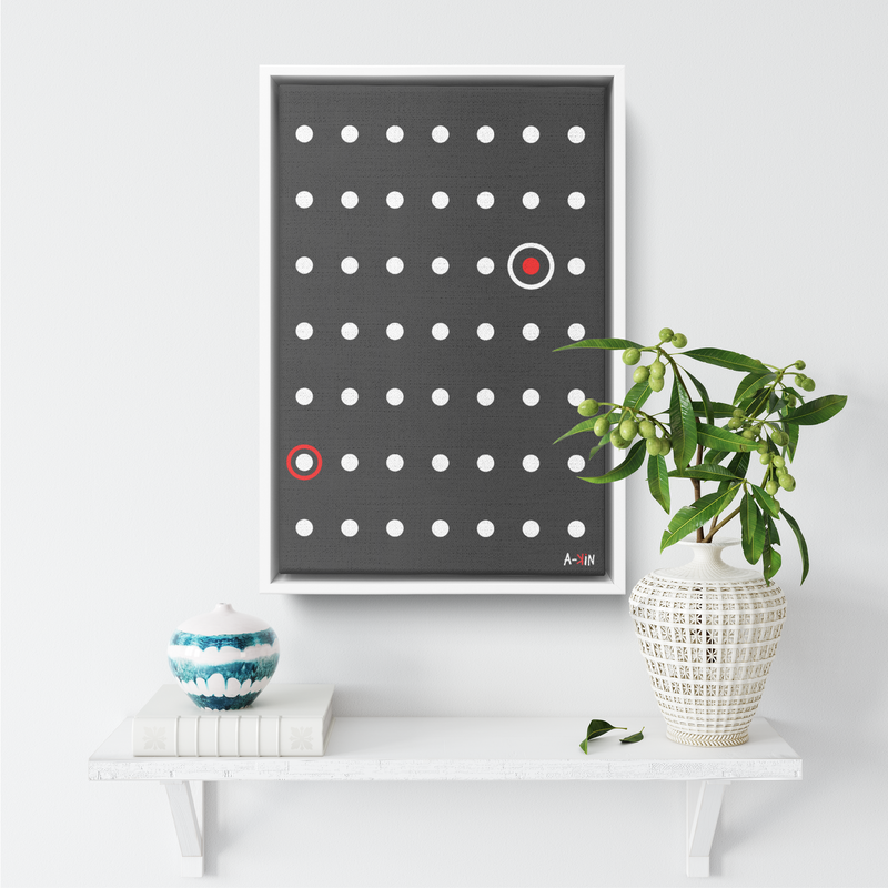 Minimalist Pacman Canvas