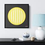 Minimalist Yellow Circle