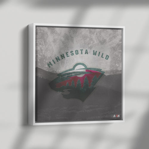 Minnesota Wild Wood Frame