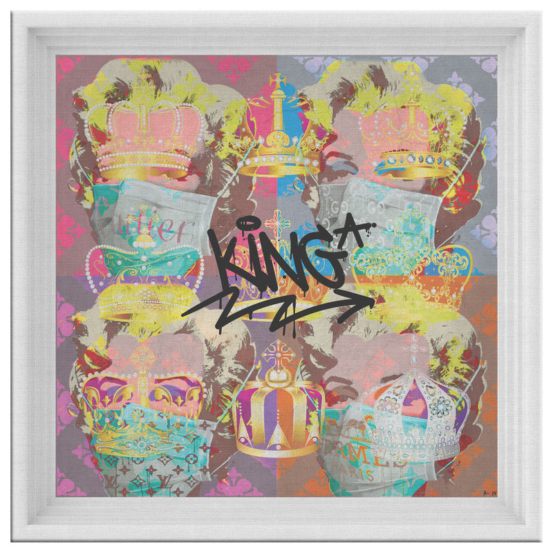 Monroe For Life Printed Illusion Frame White
