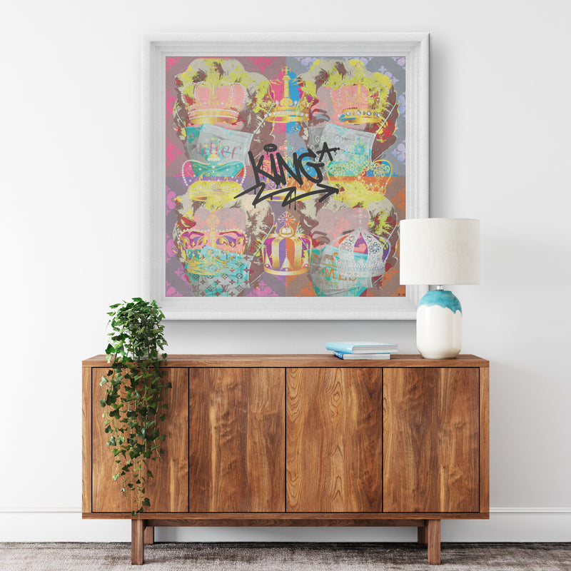 Monroe For Life Printed Illusion Frame White