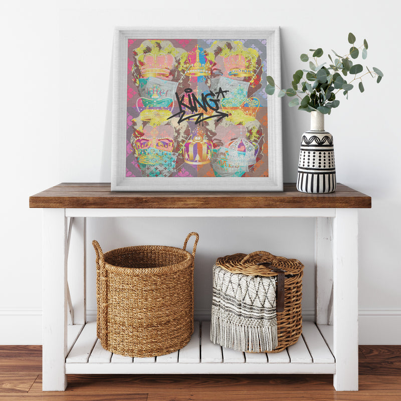 Monroe For Life Printed Illusion Frame White