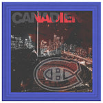 Montreal Canadiens Printed Illusion Frame Blue