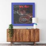 Montreal Canadiens Printed Illusion Frame Blue