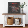 Montreal Canadiens Printed Illusion Frame Black