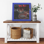 Montreal Canadiens Printed Illusion Frame Blue