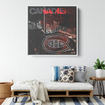 Montreal Canadiens Wood Frame