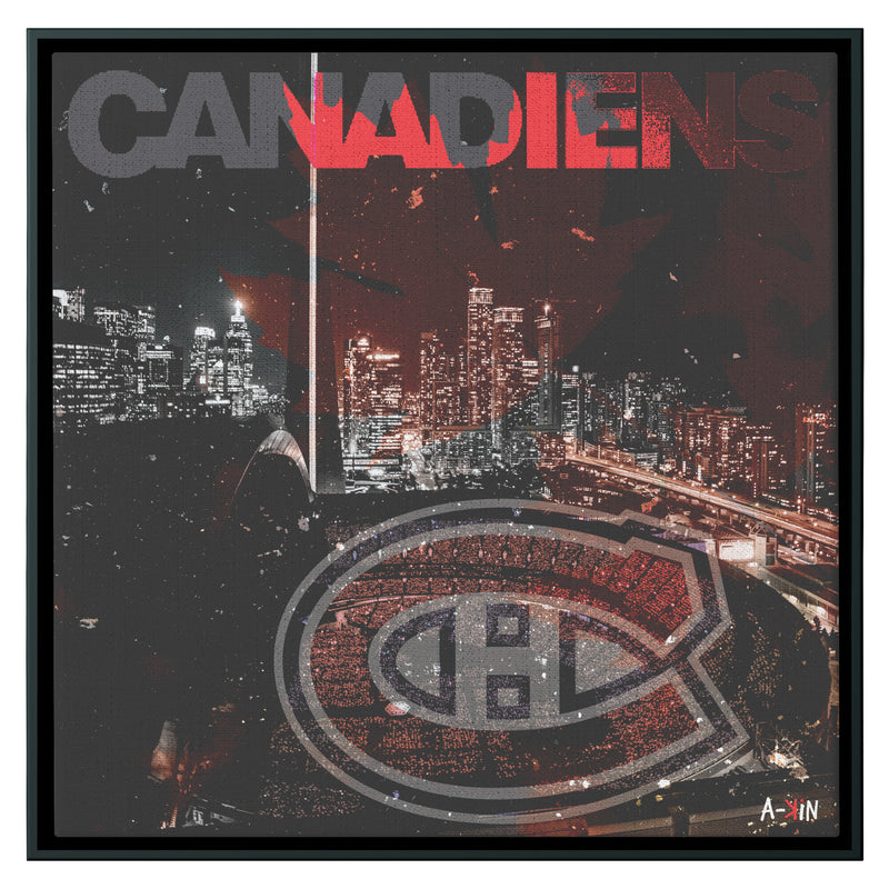 Montreal Canadiens Wood Frame