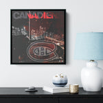 Montreal Canadiens Wood Frame