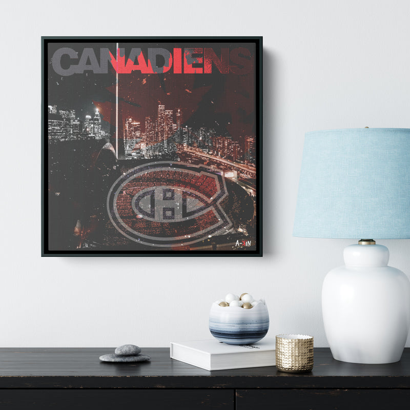 Montreal Canadiens Wood Frame