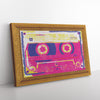 Music In Pink Printed Illusion Frame Gold