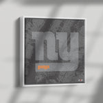 NY Giants Wood Frame