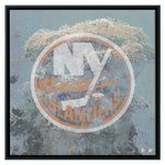 NY Islanders Wood Frame