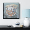 NY Islanders Wood Frame