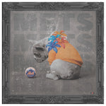 NY Mets Printed Illusion Frame Black