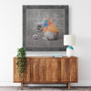 NY Mets Printed Illusion Frame Black