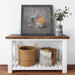NY Mets Printed Illusion Frame Black
