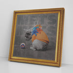 NY Mets Printed Illusion Frame Gold