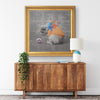 NY Mets Printed Illusion Frame Gold