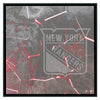 NY Rangers Wood Frame