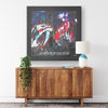 Nashville Predators Printed Illusion Frame Black