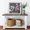 Nashville Predators Printed Illusion Frame White