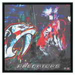 Nashville Predators Wood Frame
