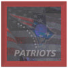 New England Patriots Printed Illusion Frame Red